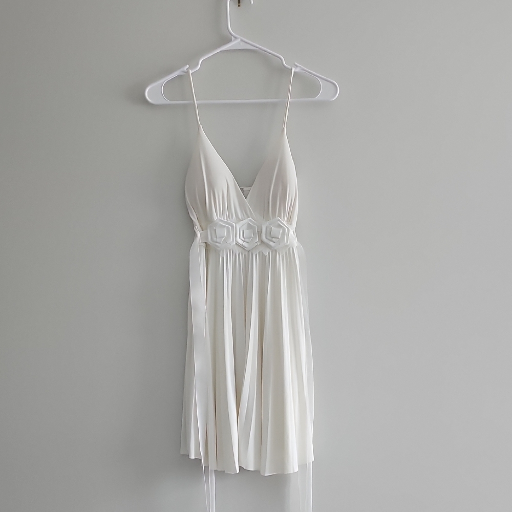a'gaci Elegant White Dress